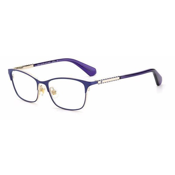 KATE SPADE MASSY Eyeglasses Eye Glasses BLUE PJP Authentic New 47mm Unisex - Picture 1 of 3